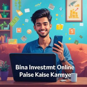 बिना इन्वेस्टमेंट के ऑनलाइन पैसे कैसे कमाए घर बैठे ?