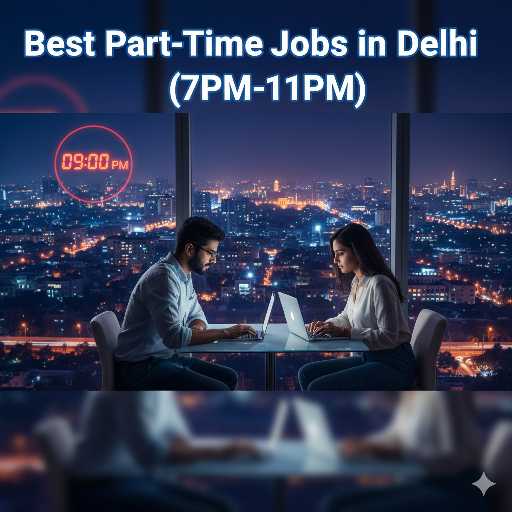 “7PM से 11PM तक के Best Part-Time Jobs in Delhi – Students & Working People के लिए”