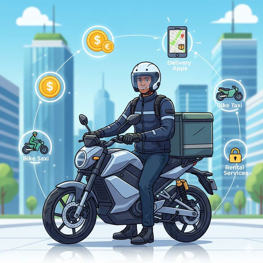 “बाइक से पैसे कमाने के 5 शानदार तरीके”