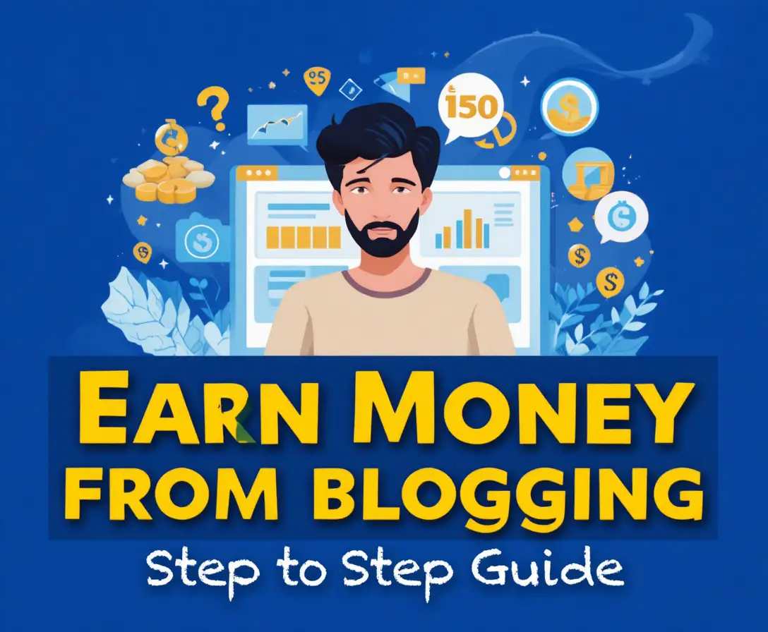 Ghar Baithe Blogging Se Paise Kamaye – Step by Step